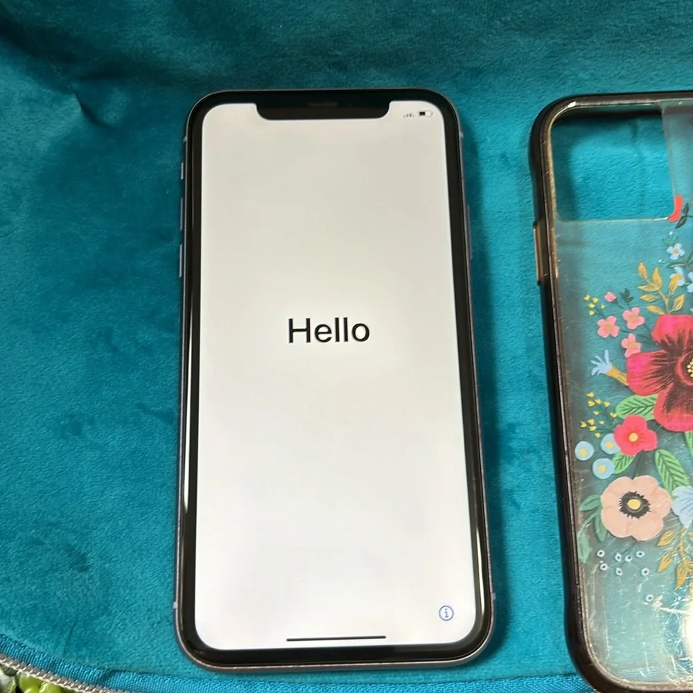 Apple iPhone 11 64GB Unlocked Purple Color with Decorative Case
